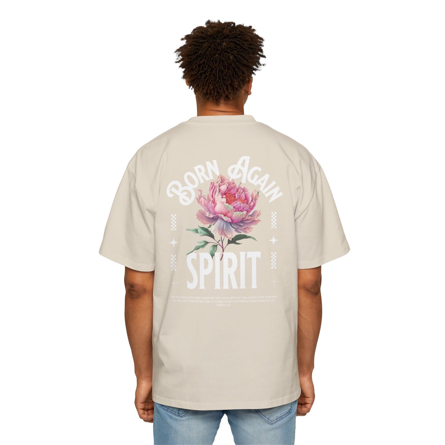 Born Again Spirit Luxury Oversized T-Shirt