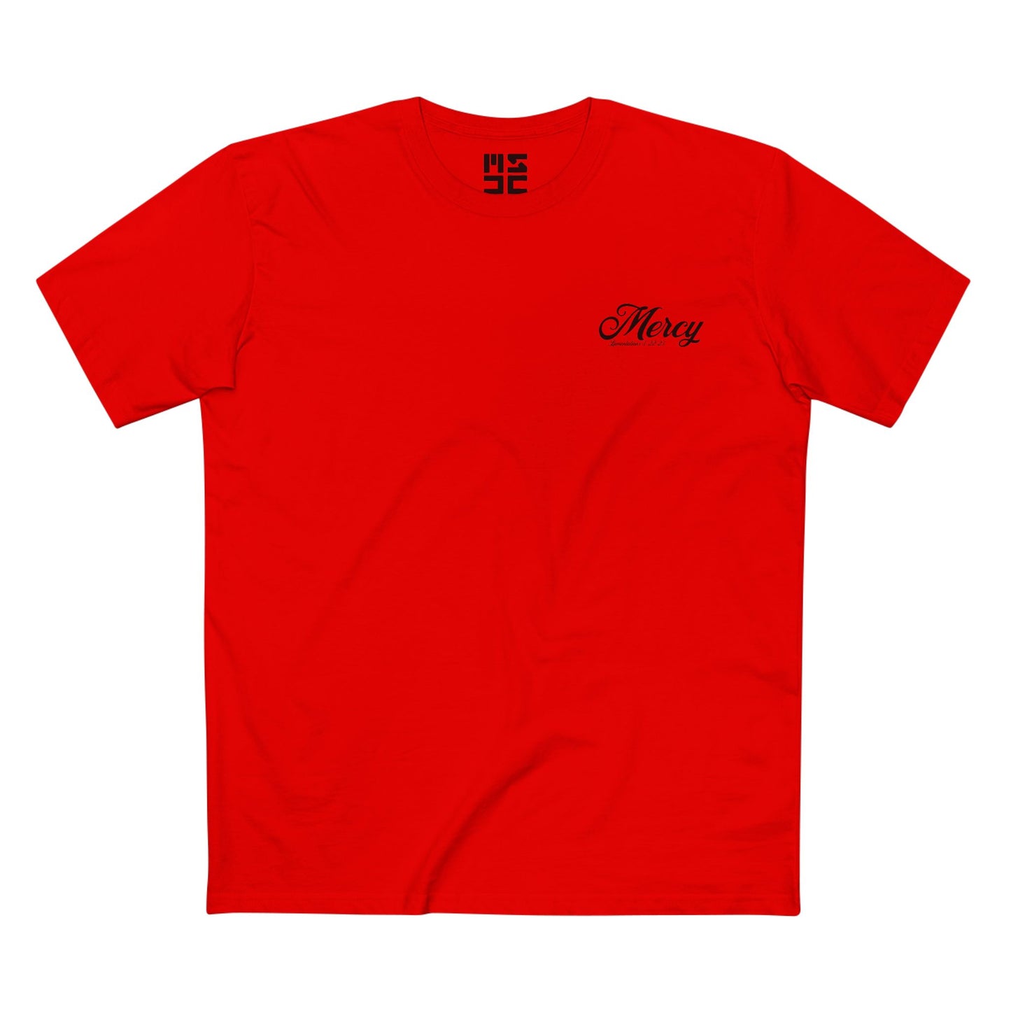 "Mercy" Christian T-Shirt – Lamentations 3:22–23 | New Every Morning