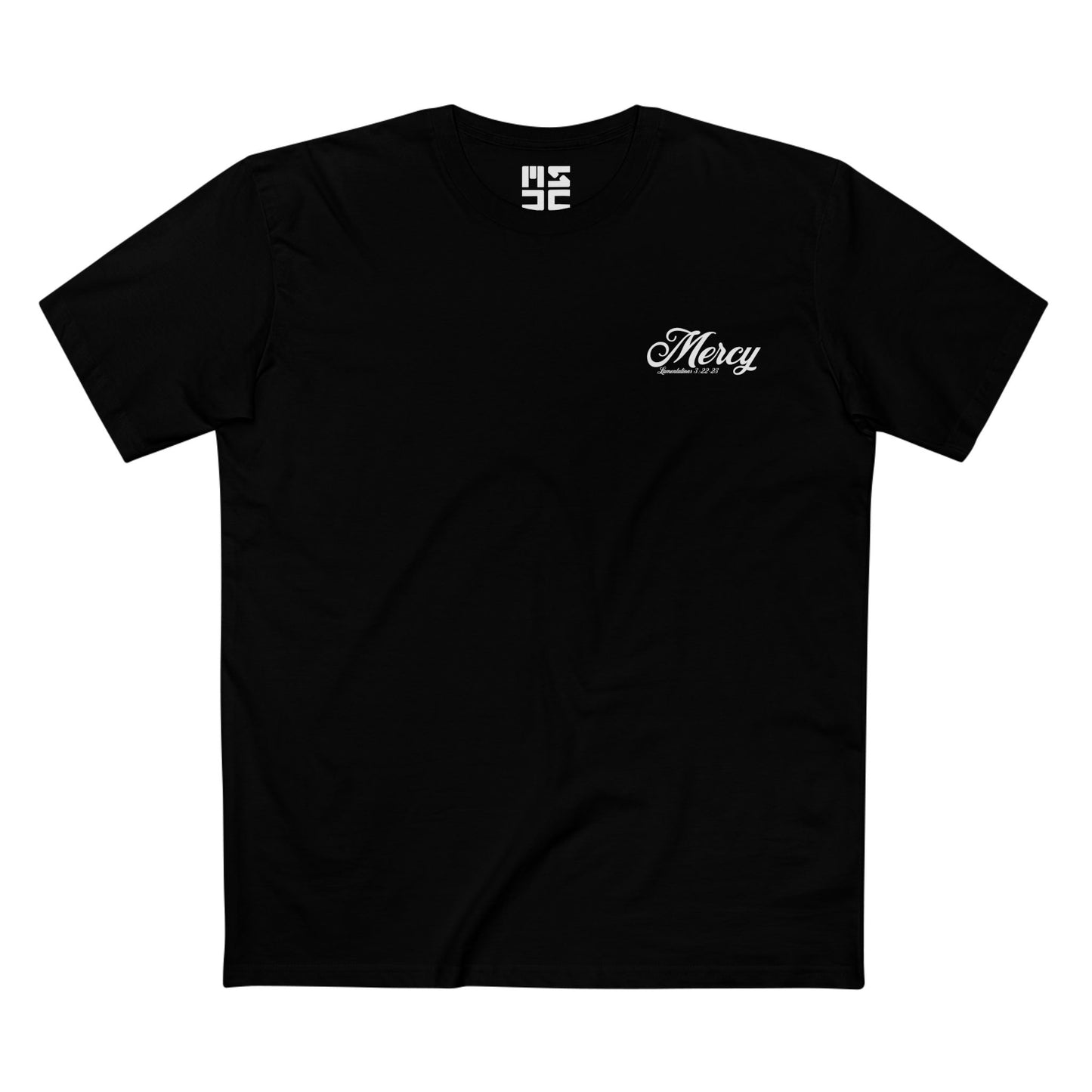 "Mercy" Christian T-Shirt – Lamentations 3:22–23 | New Every Morning