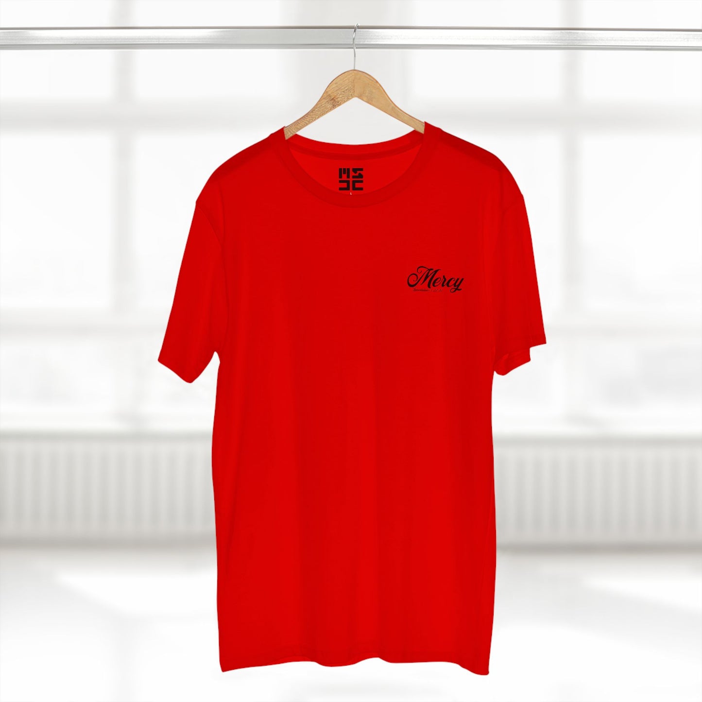"Mercy" Christian T-Shirt – Lamentations 3:22–23 | New Every Morning