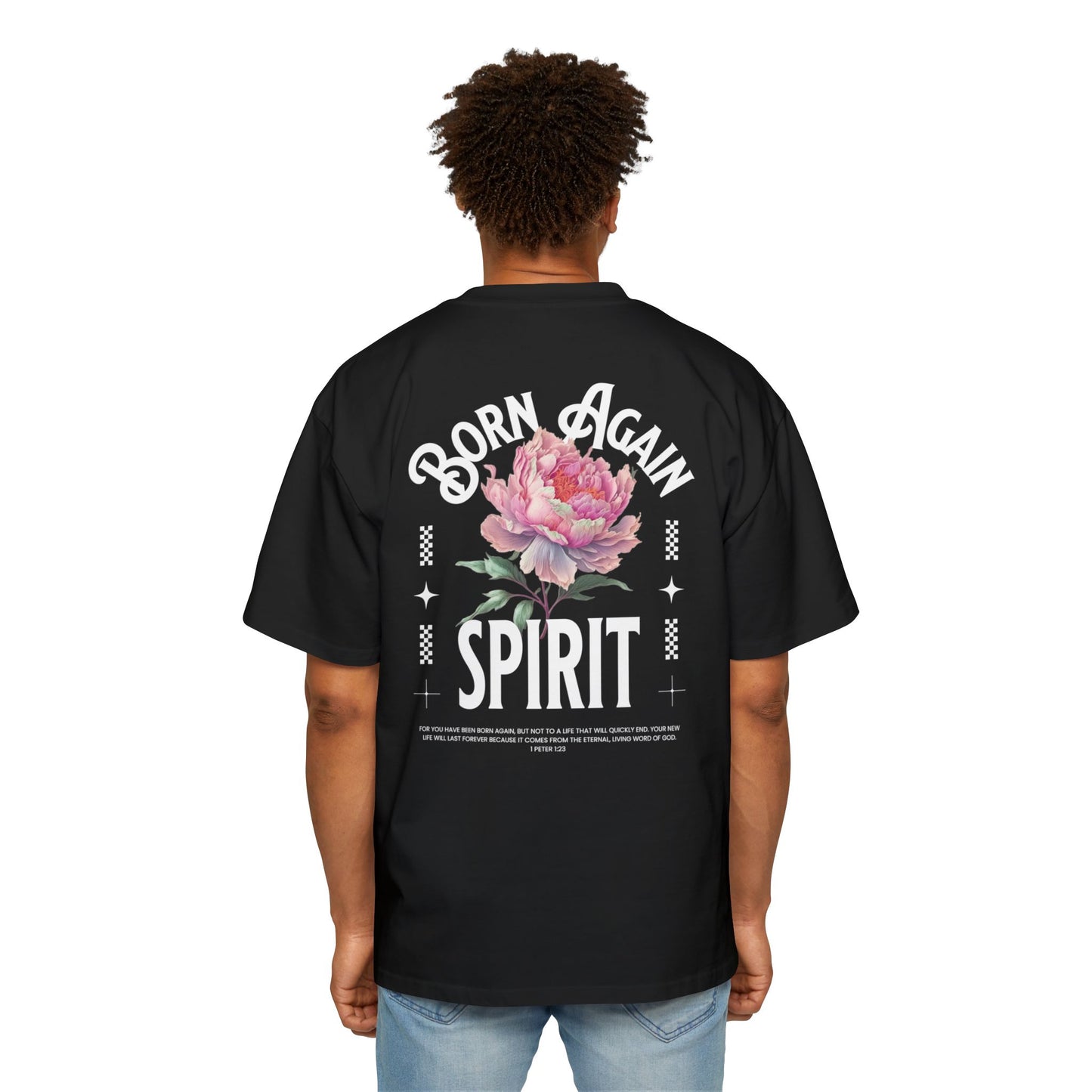 Born Again Spirit Luxury Oversized T-Shirt