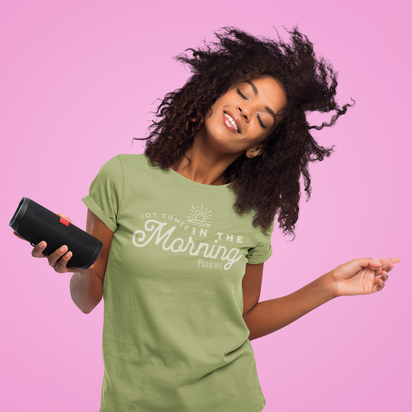 Joy Comes In the Morning – Retro Faded T-Shirt
