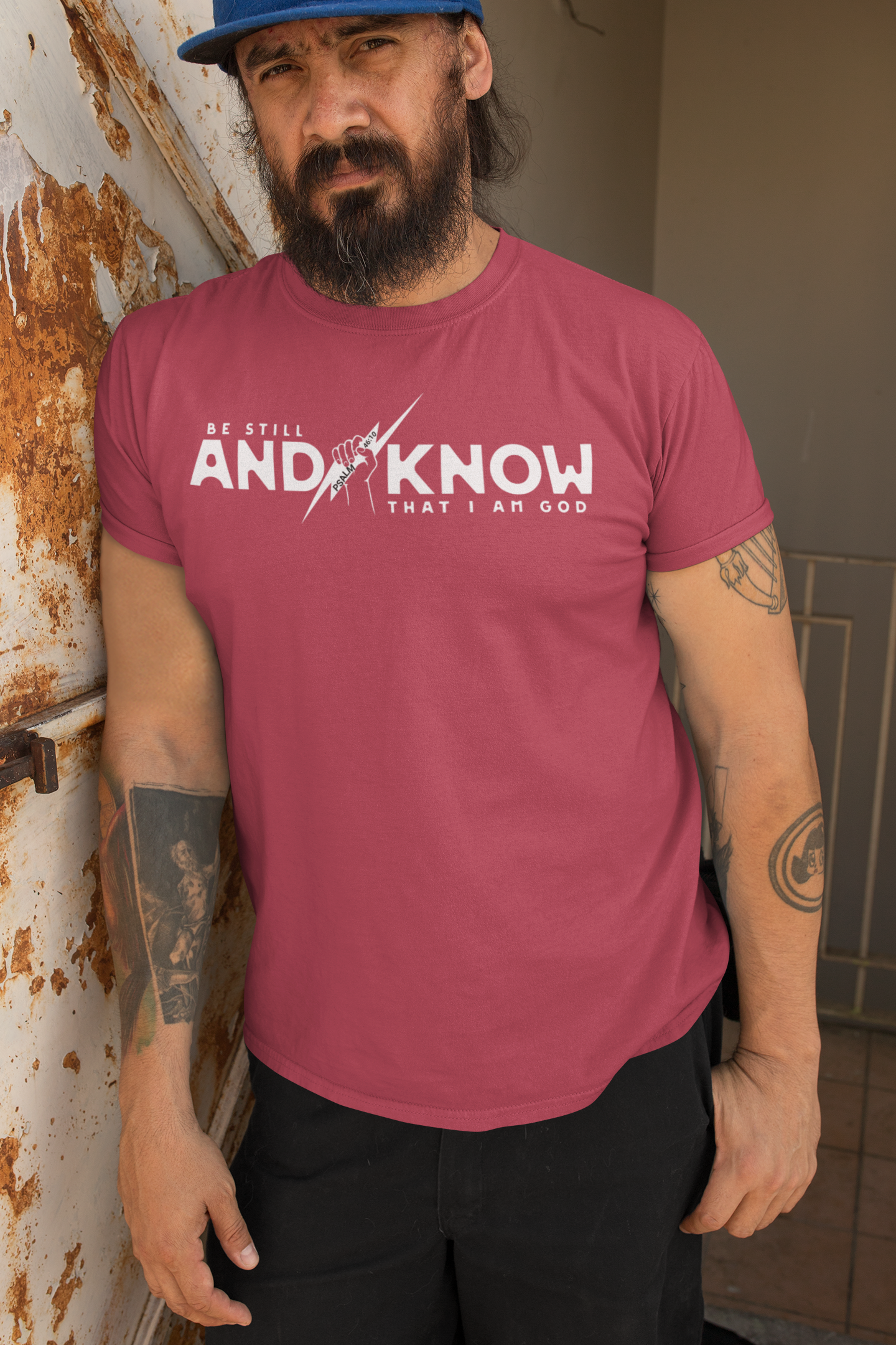 Be Still and Know – Faded Strength Tee