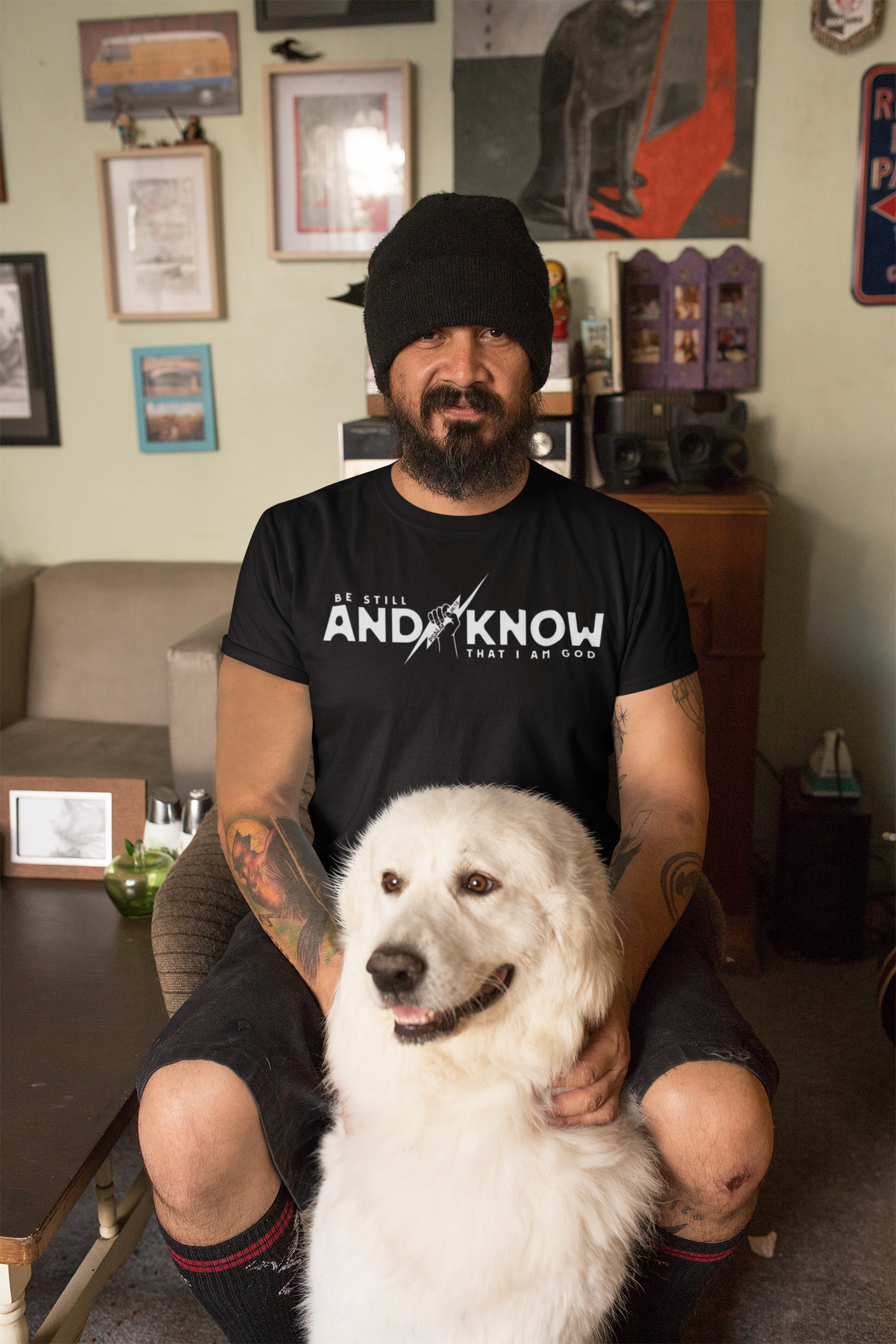 Be Still and Know – Faded Strength Tee