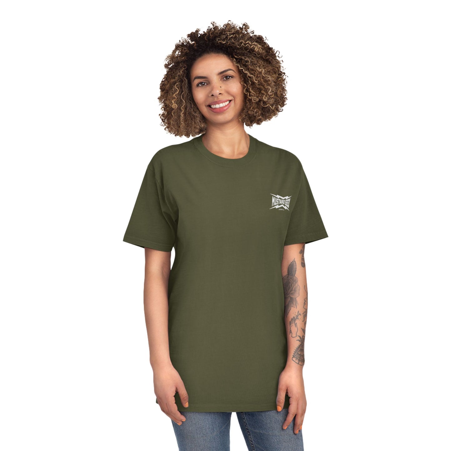 Mustard Seed Classic Logo Tee – Faded Vintage Fit