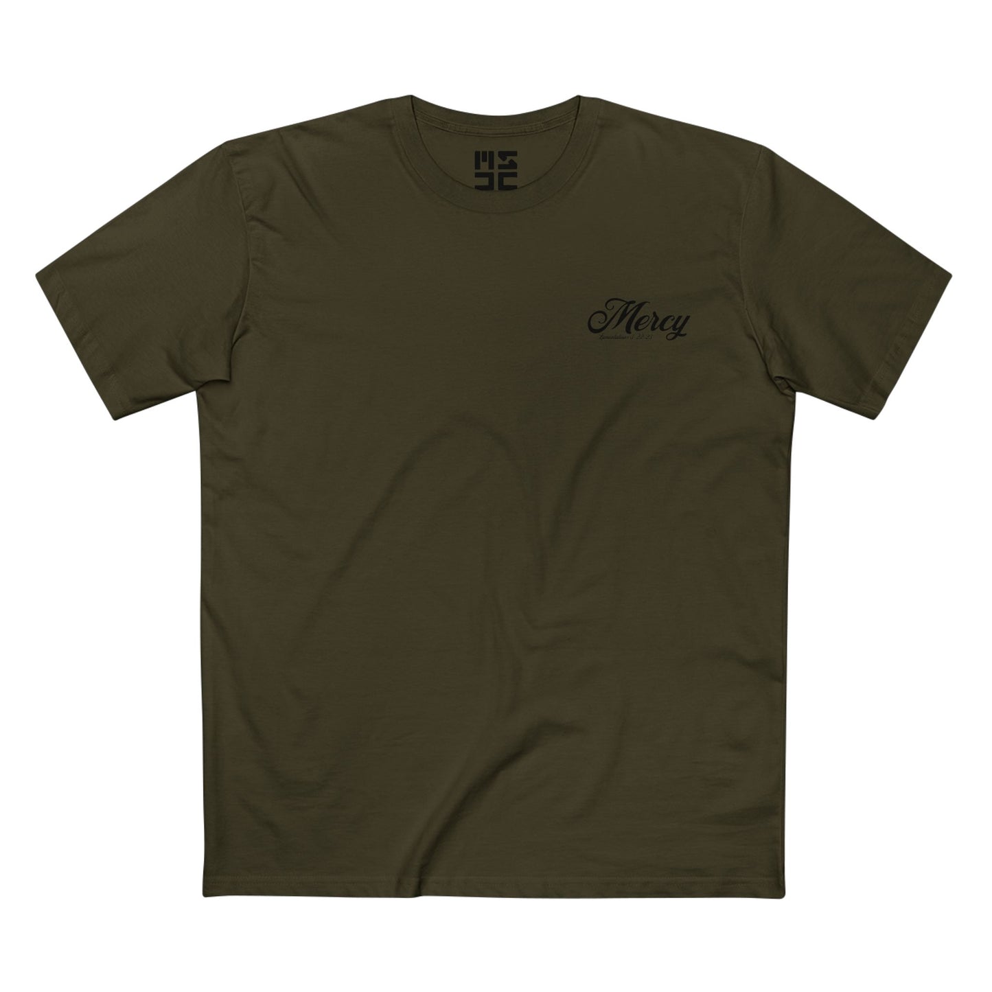 "Mercy" Christian T-Shirt – Lamentations 3:22–23 | New Every Morning