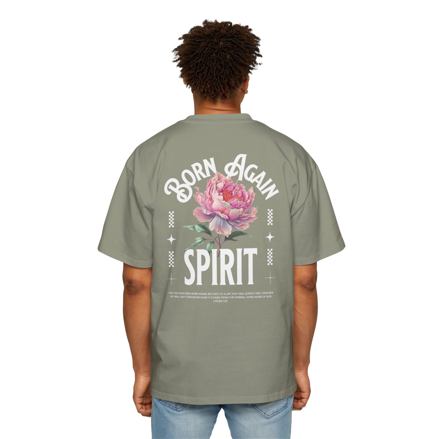 Born Again Spirit Luxury Oversized T-Shirt