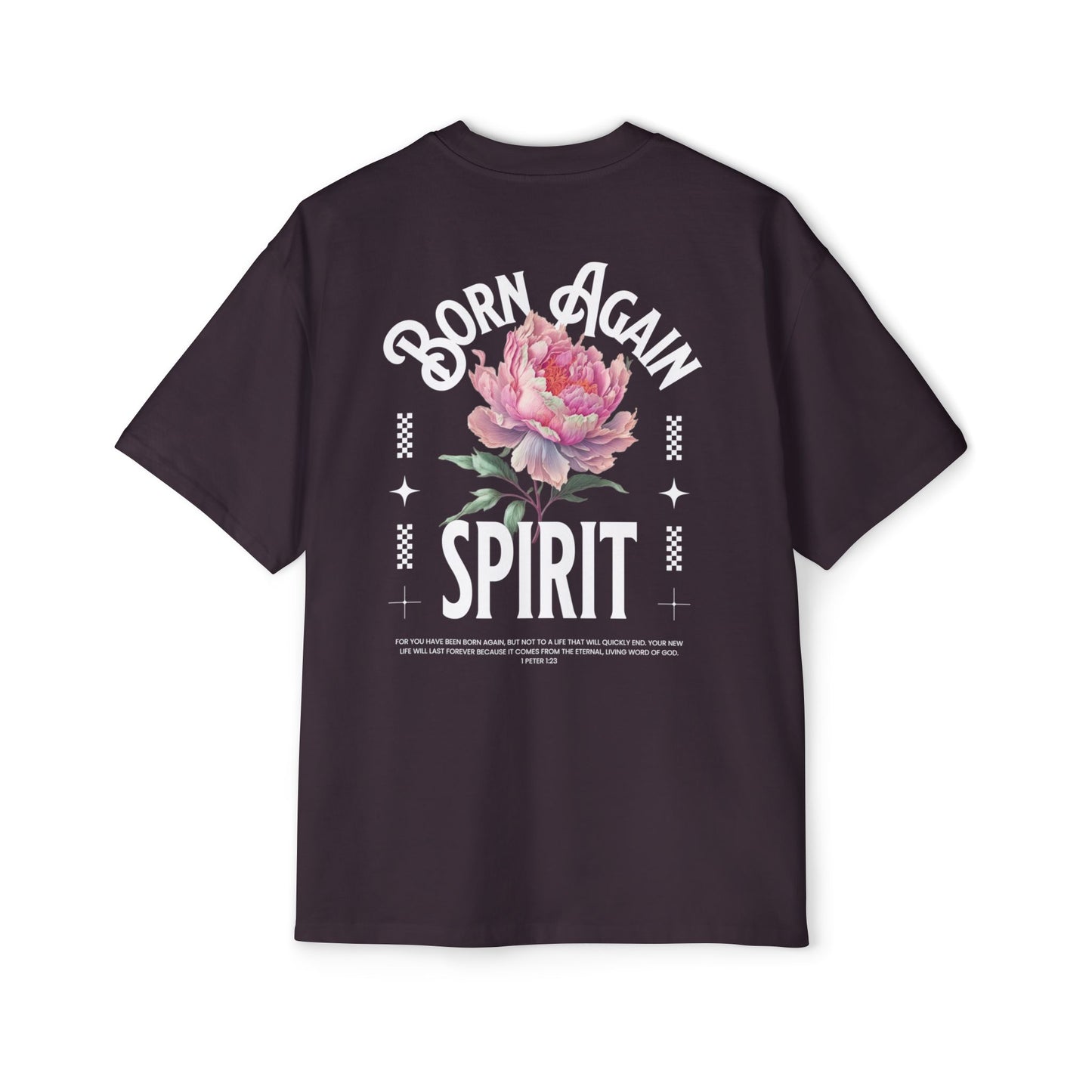 Born Again Spirit Luxury Oversized T-Shirt