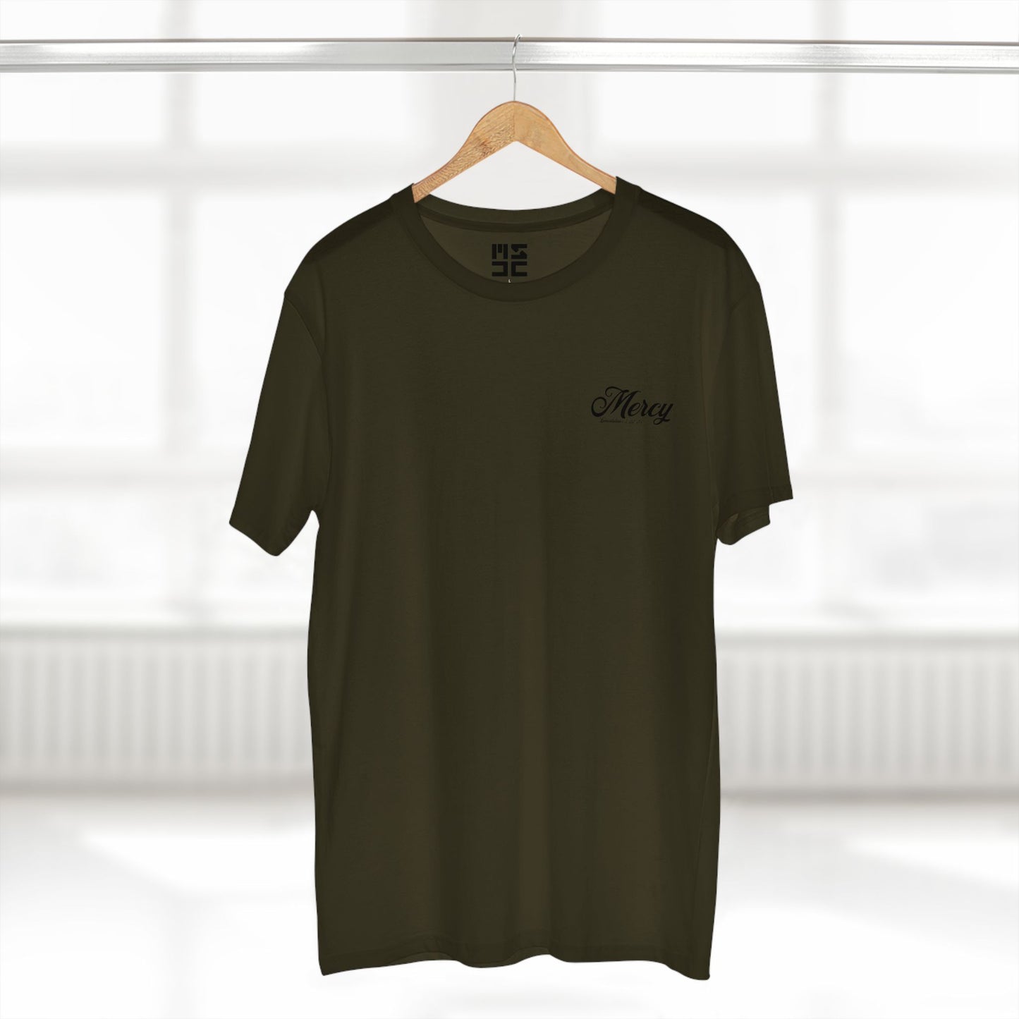 "Mercy" Christian T-Shirt – Lamentations 3:22–23 | New Every Morning