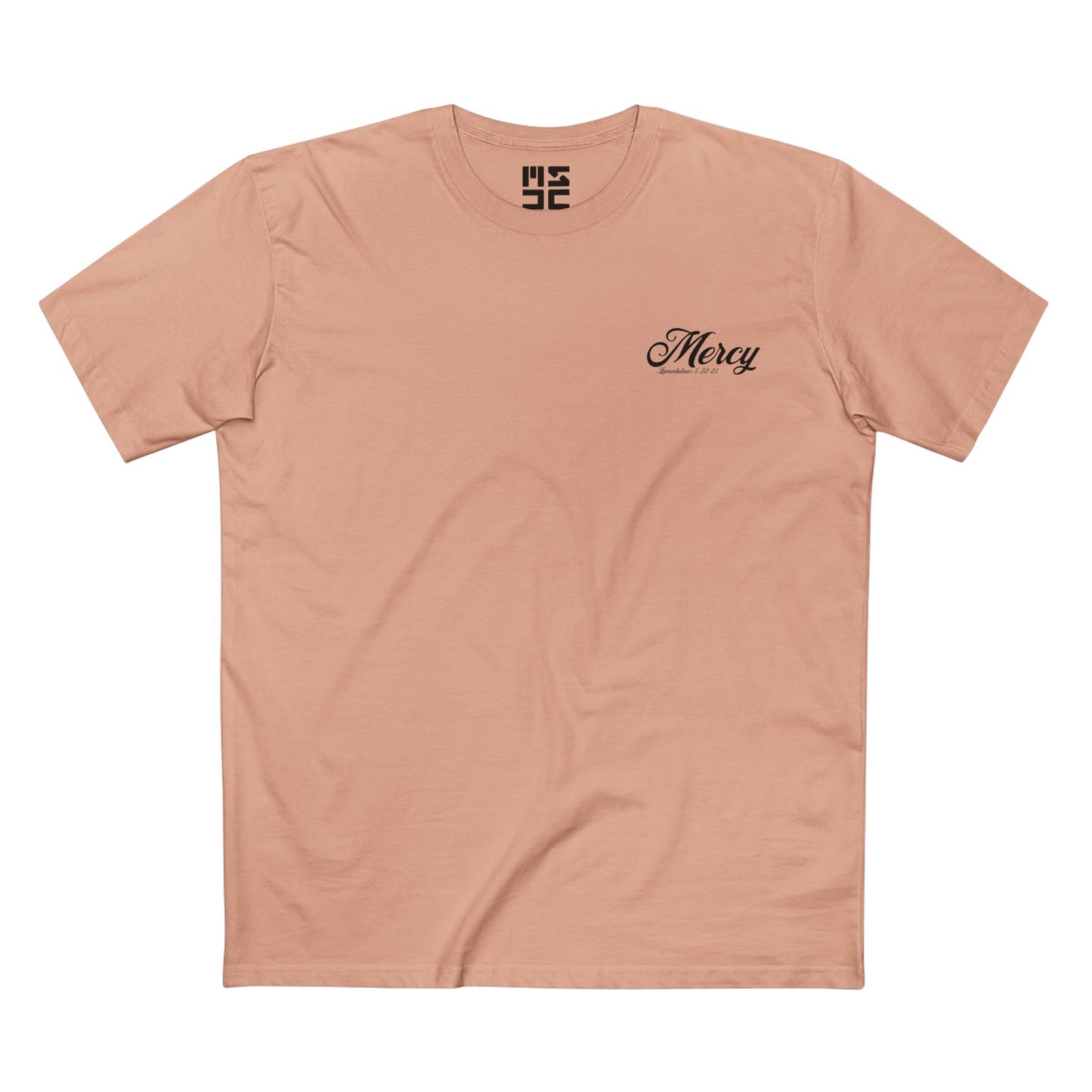 "Mercy" Christian T-Shirt – Lamentations 3:22–23 | New Every Morning