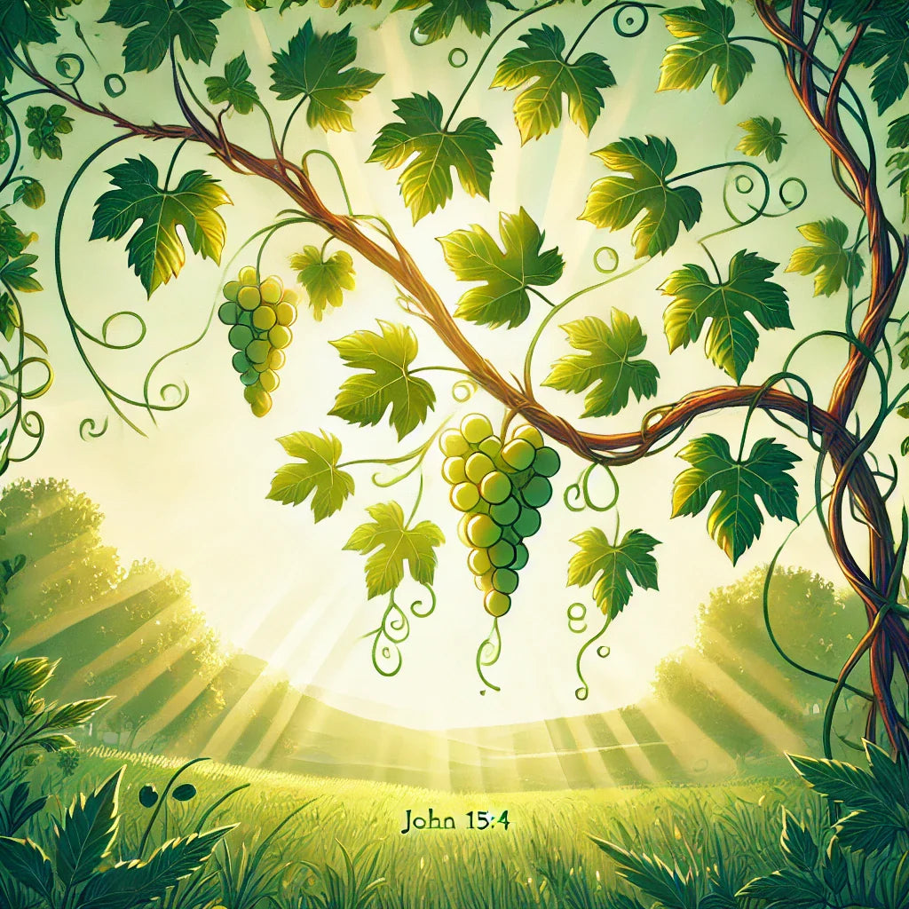 John 15:4, abiding in Christ
