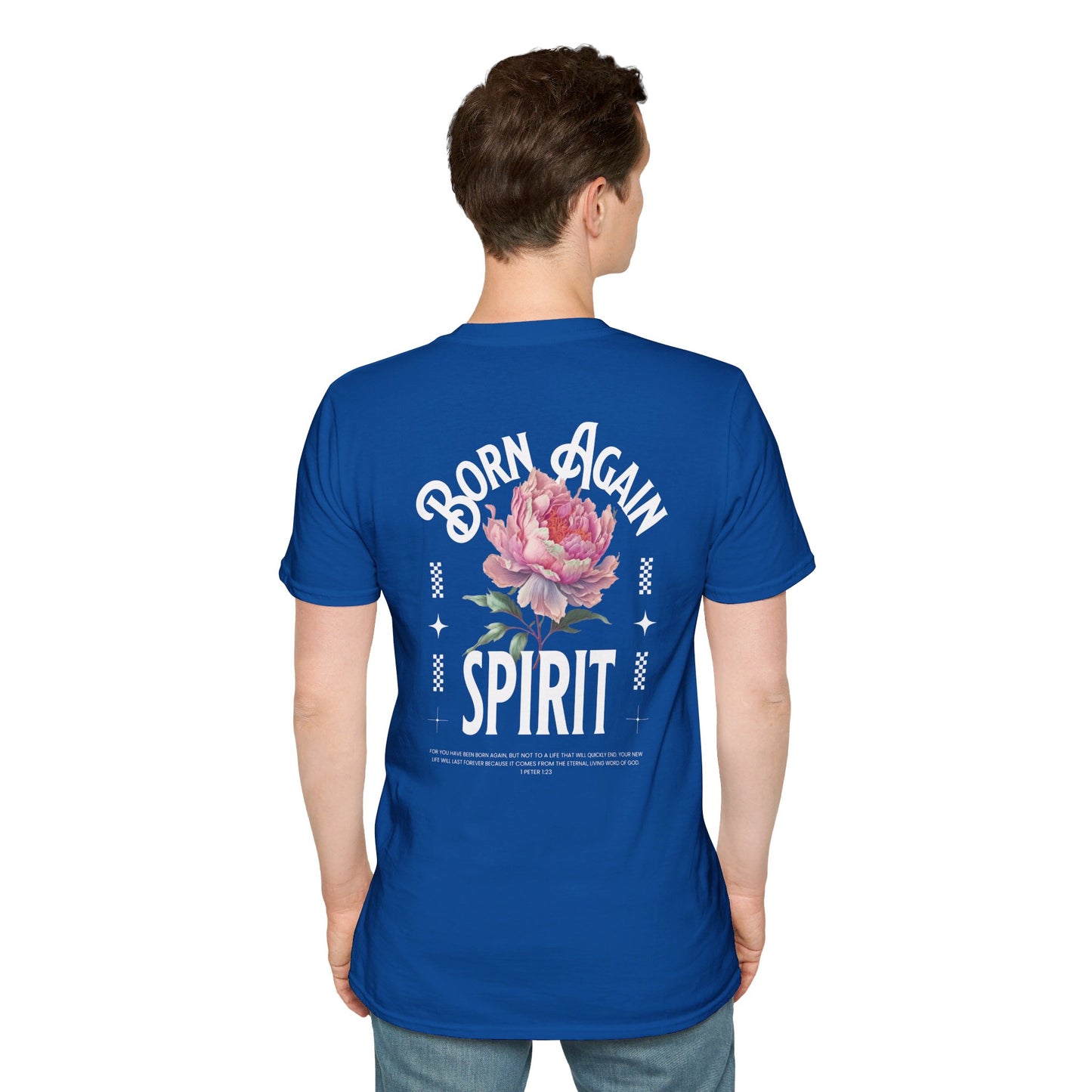 Born Again Spirit Luxury Softstyle T-Shirt