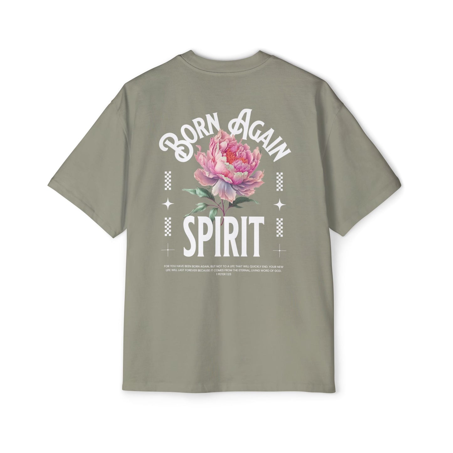 Born Again Spirit Luxury Oversized T-Shirt