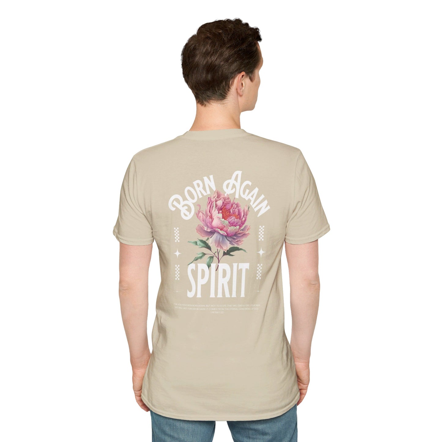 Born Again Spirit Luxury Softstyle T-Shirt