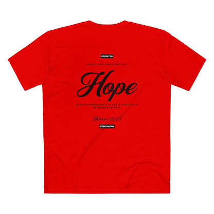 "Hope" Christian T-Shirt – Hebrews 10:23 | Faith-Based Apparel