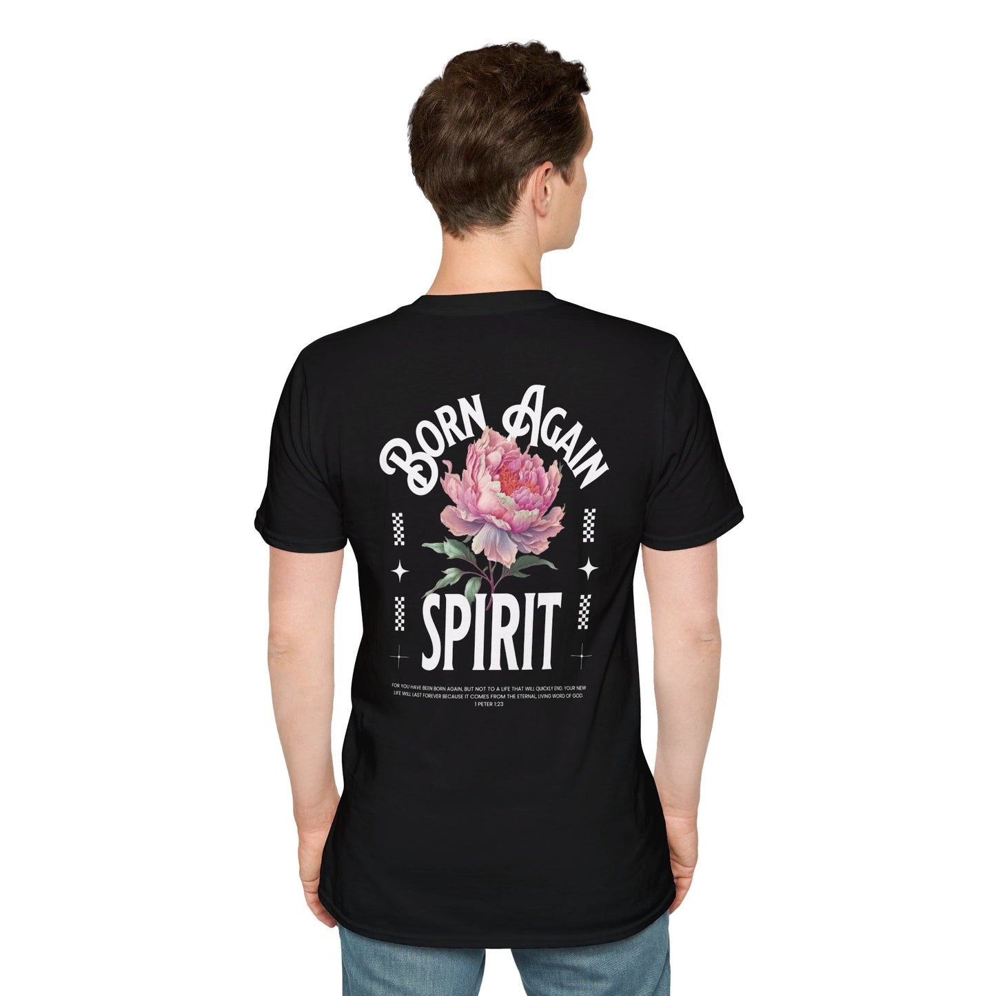 Born Again Spirit Luxury Softstyle T-Shirt