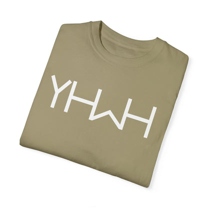 YHWH Unisex Luxury T-Shirt – Faith Meets Style